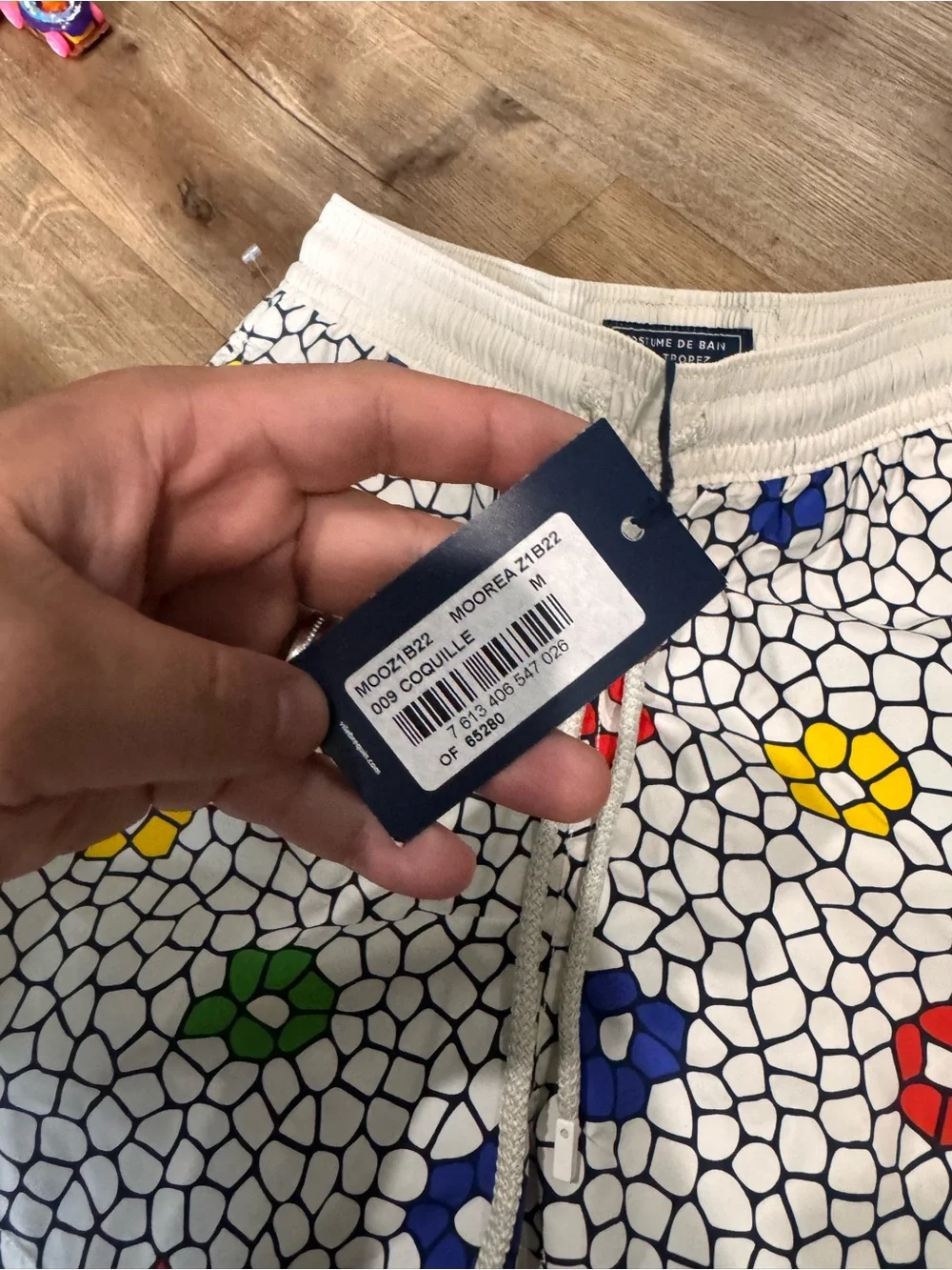 MADHAPPY X VILEBREQUIN MOOREA MENS SWIM SHORTS